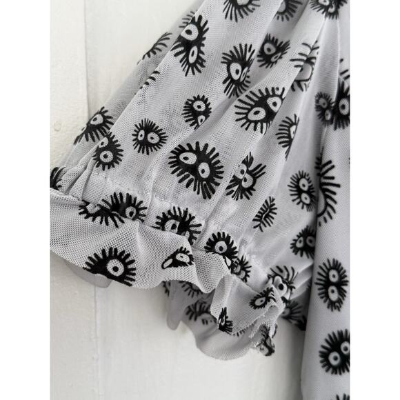 Her Universe L Studio Ghibli My Neighbor Totoro Soot Sprites Tulle Dress Anime - Picture 5 of 11